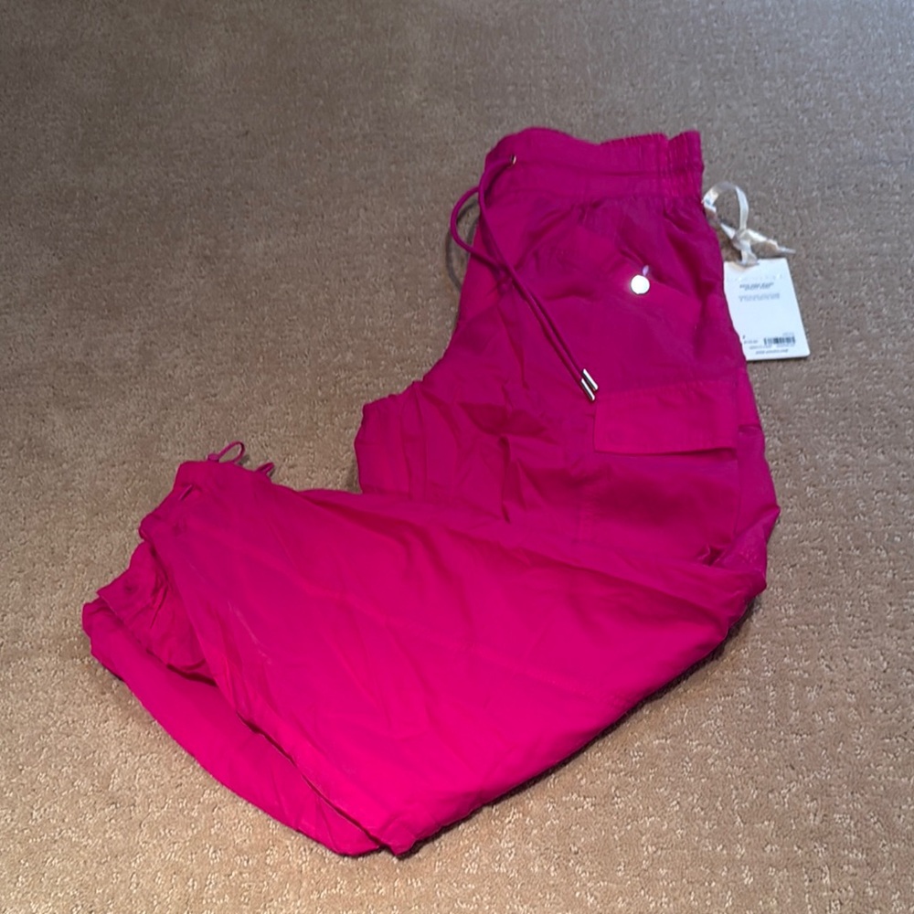 Athleta Alicia Keys Pink Jogger Pants